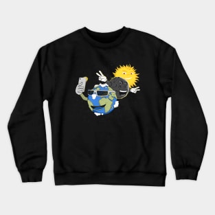 Solfie Photobomb Crewneck Sweatshirt